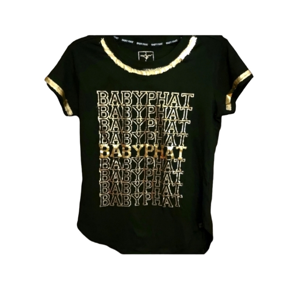 Rare! Y2K Vintage Women's Baby Phat Tee